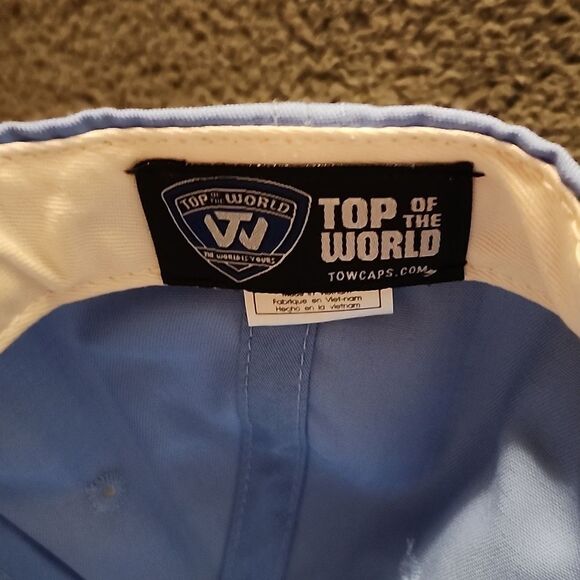 Top of the World UNC North Carolina Tar Heels Blue Snapback - NWOT - Picture 5 of 6